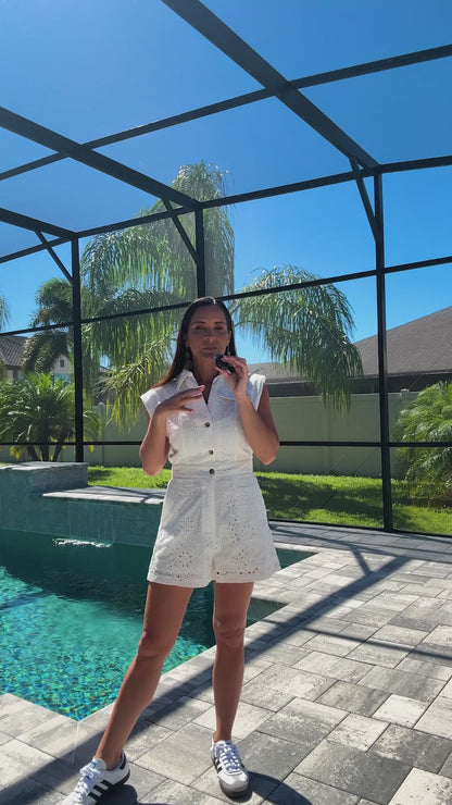 Encanto Blanco Romper