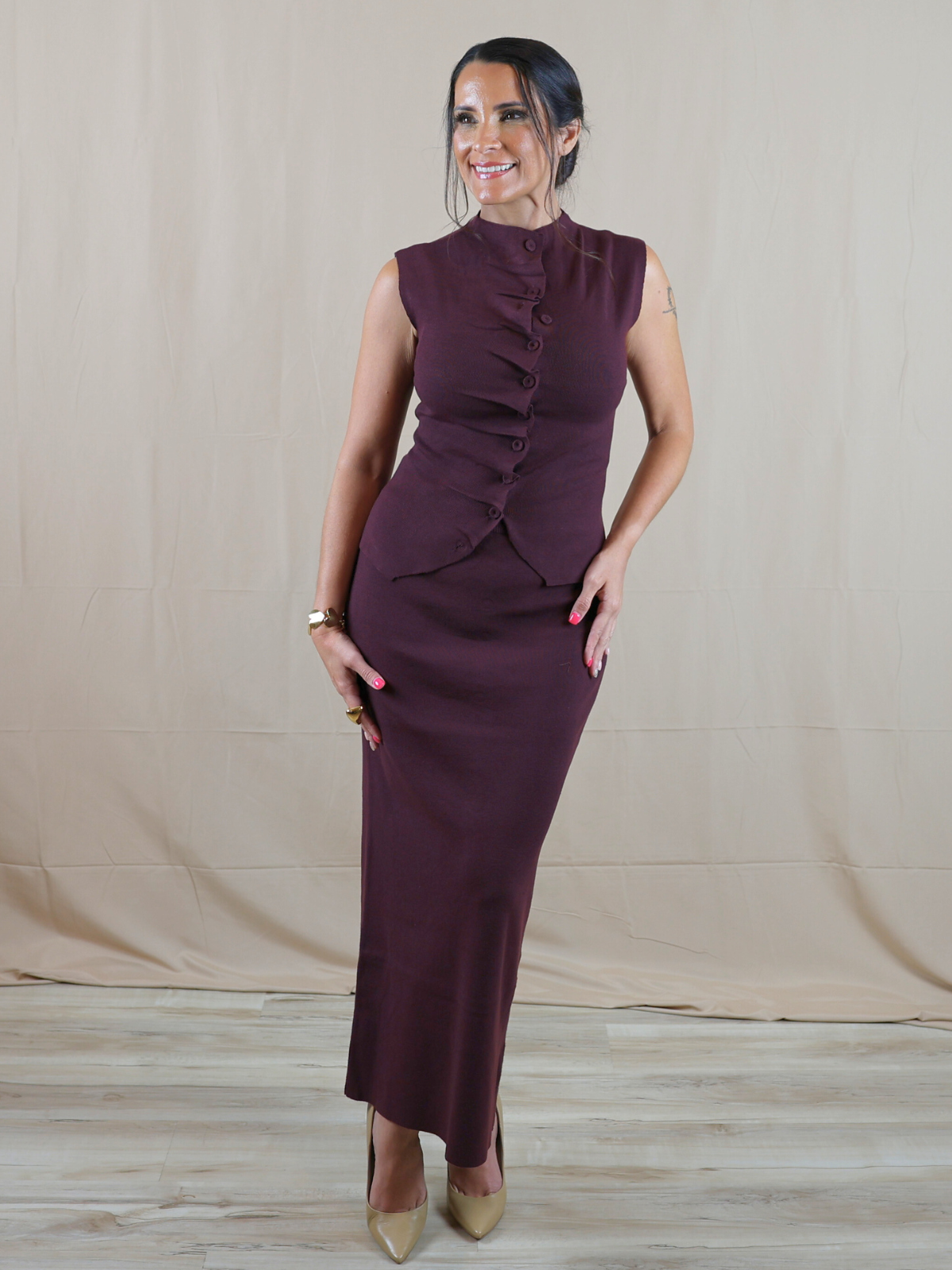 Noches de Uva Set-Burgundy Elegance