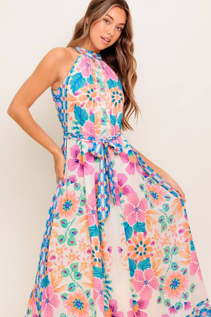 Isla Tropical Maxi Dress